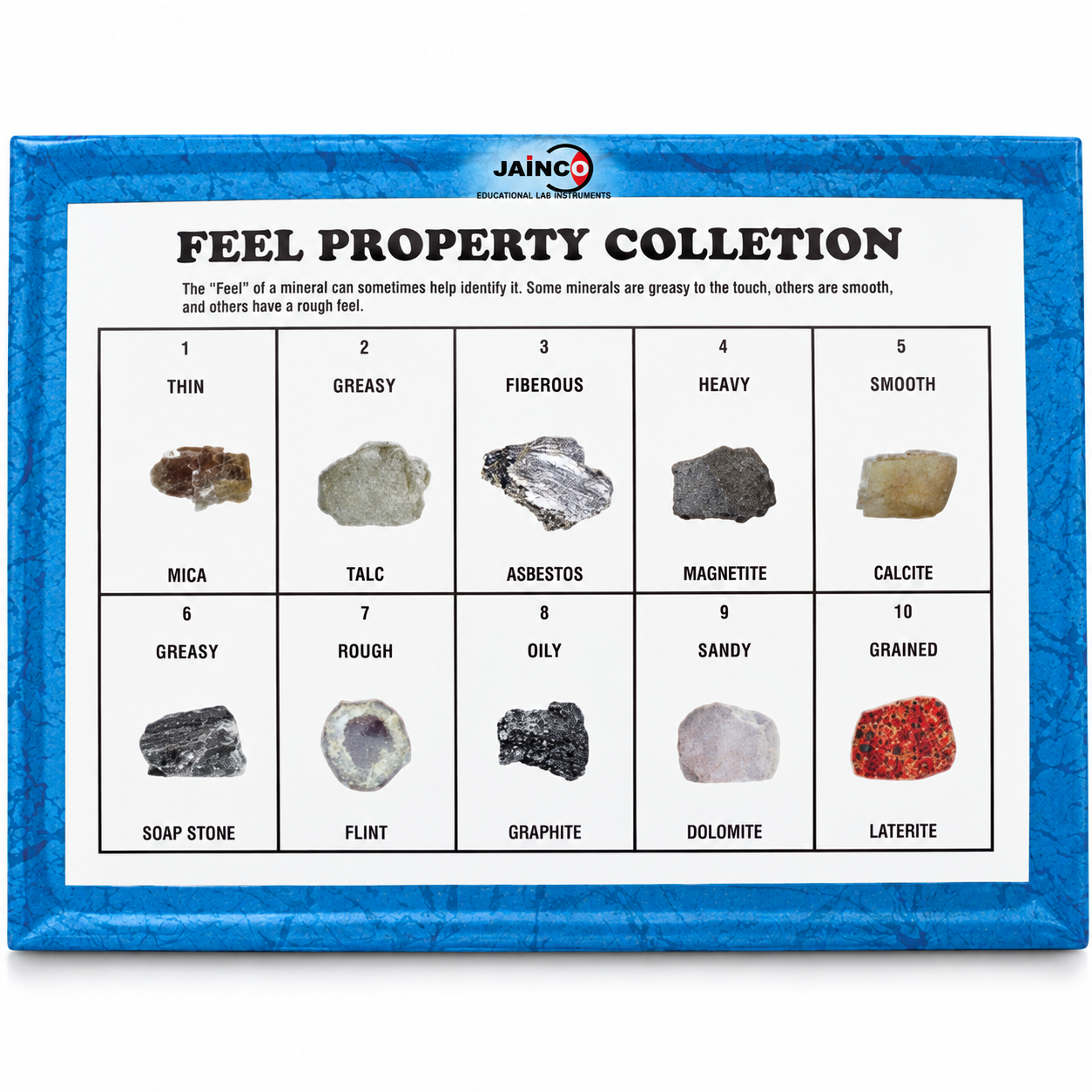 Minerals Feel Property Collection (Set of 10)